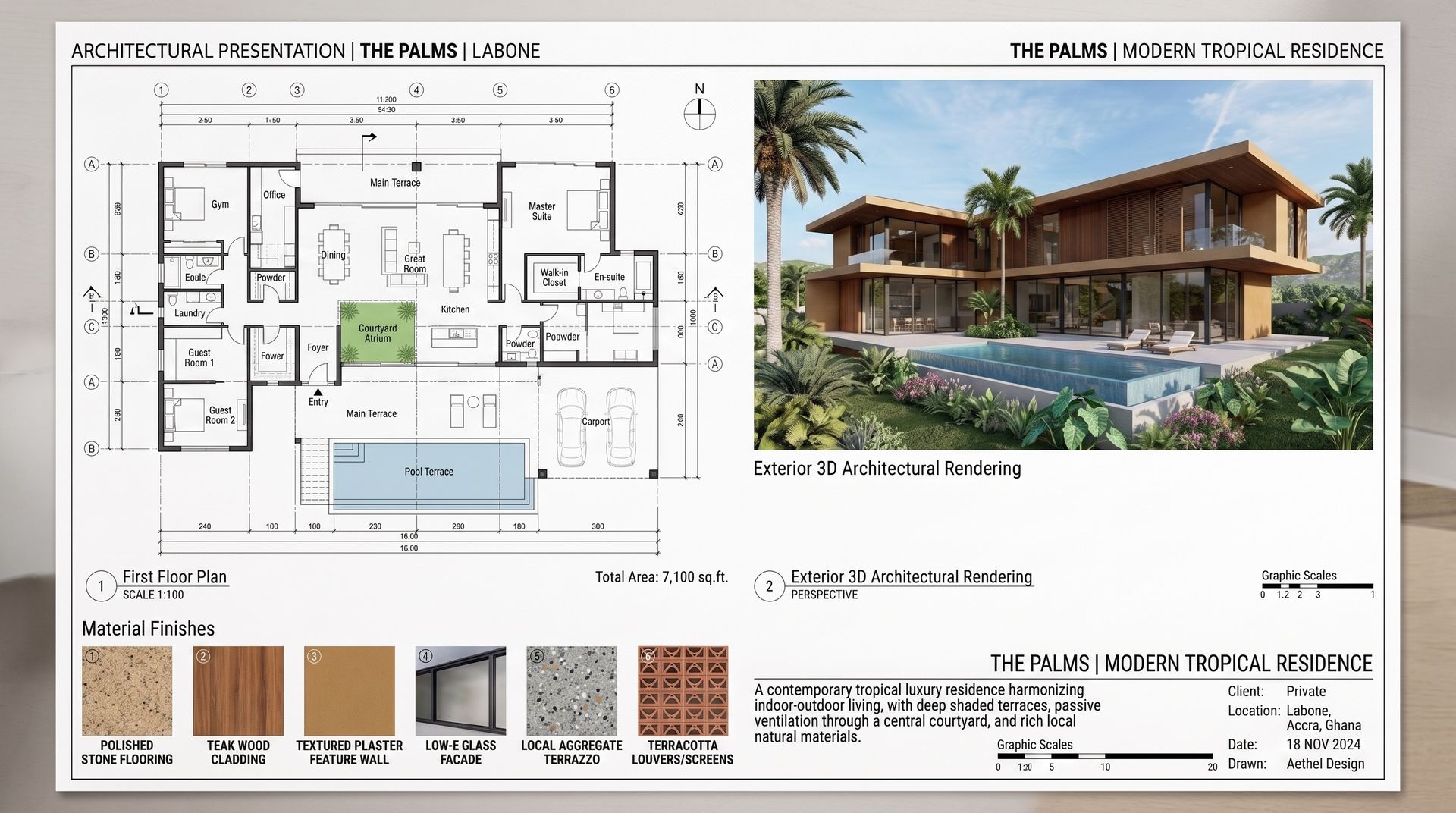 Architectural drawings and planning
