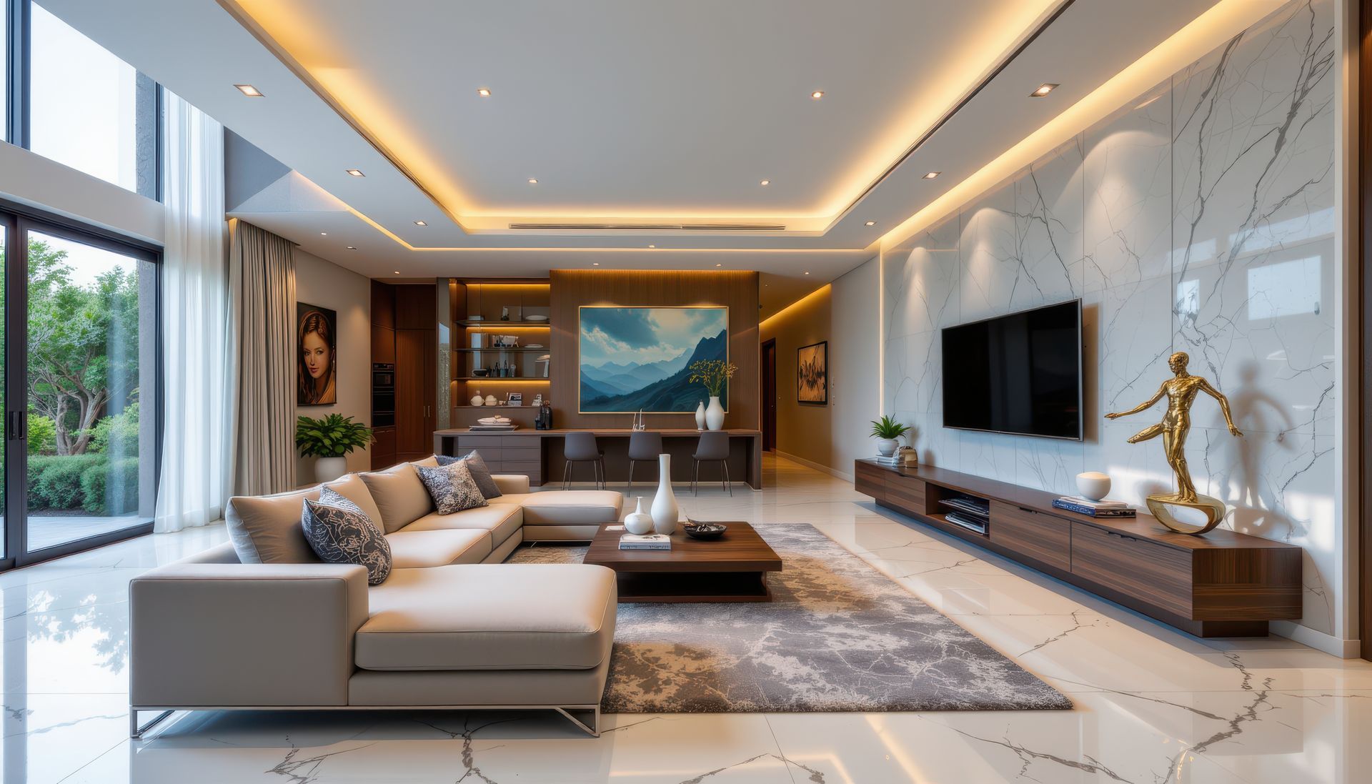 Luxury TV Unit