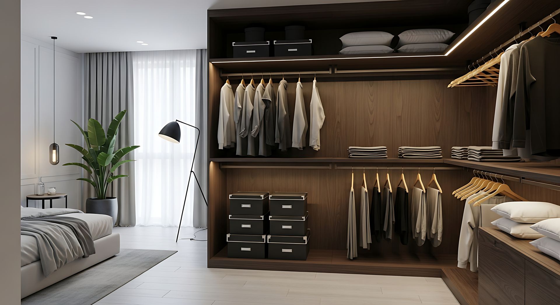 Walk-in closets