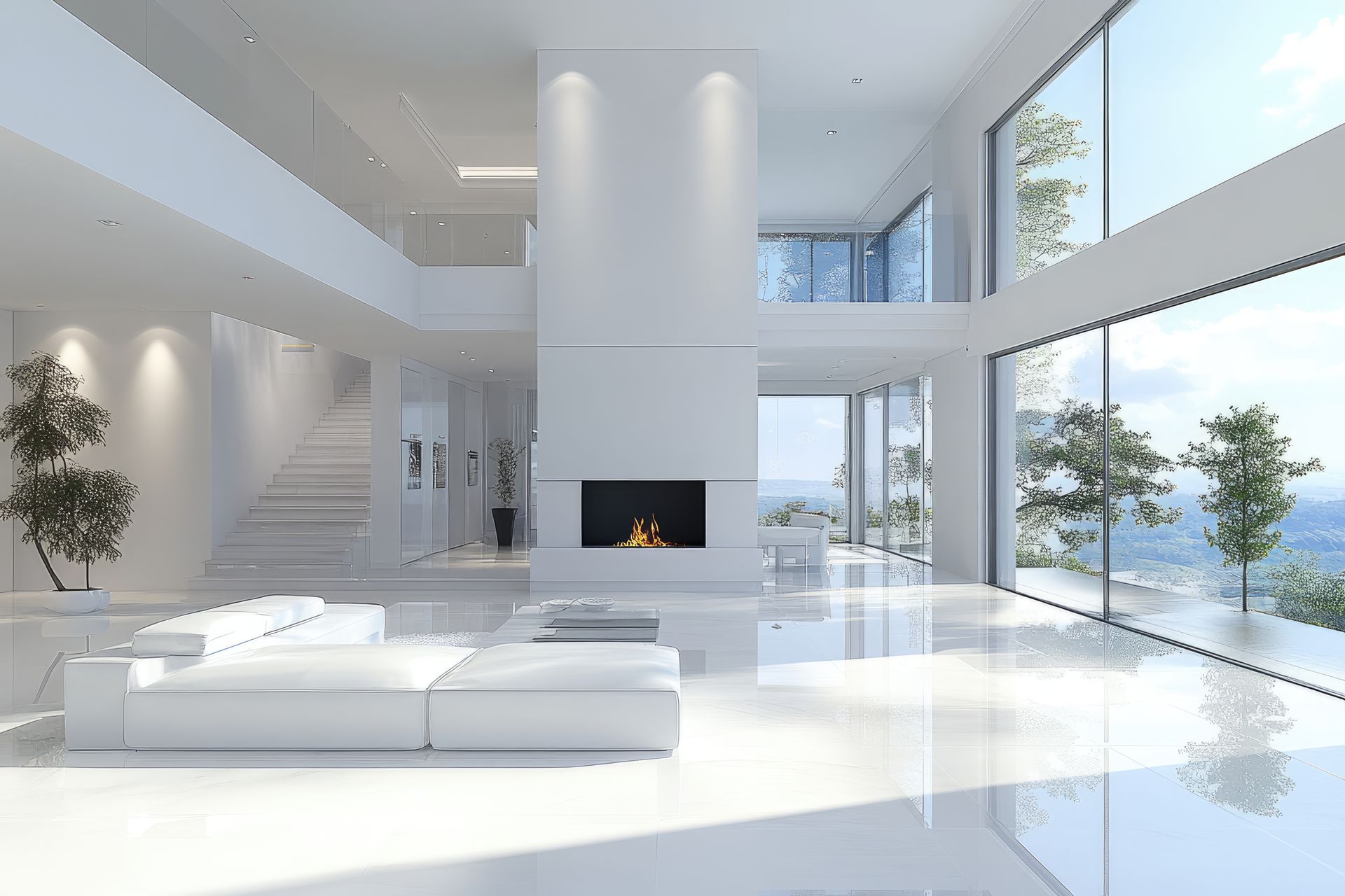 Living room interior